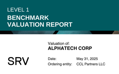 BVM Level 1 Benchmark Valuation Report